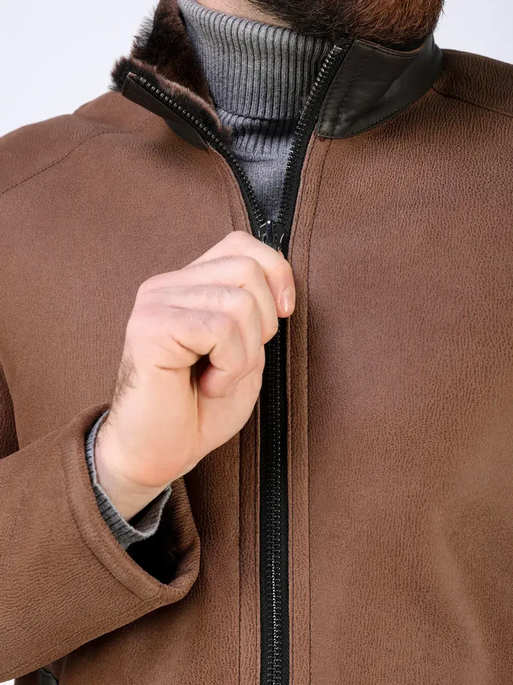 Дубленка зимняя натуральная