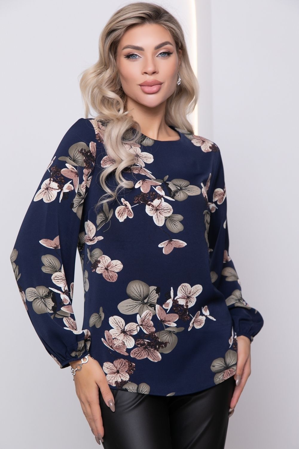 Блуза Виктория Флер (блу) Diolche