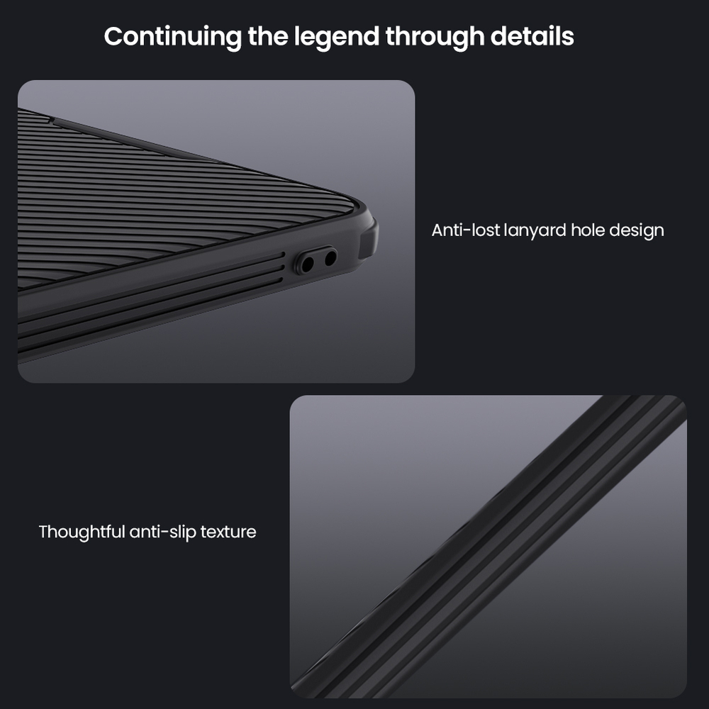 Чехол c поддержкой MagSafe для смартфона Samsung Galaxy S25 Edge от Nillkin серия CamShield Pro Magnetic Case