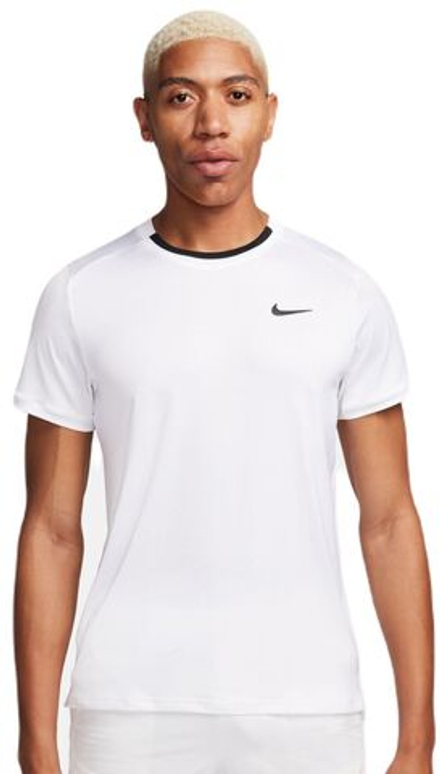 Мужская теннисная футболка Nike Court Dri-Fit Advantage Top - white/black