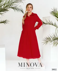 Платье 3151-красный Minova