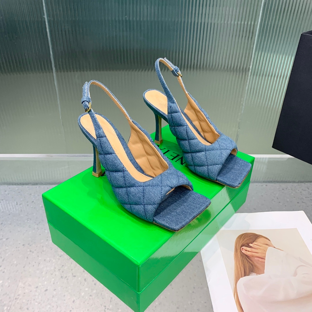 Bottega Veneta Padded Slingback Sandal