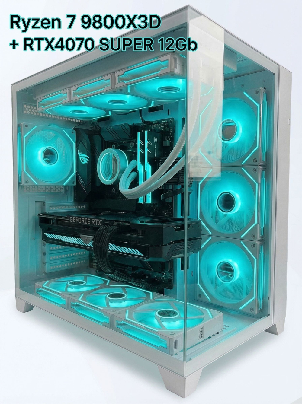 Игровой компьютер (системный блок) Ryzen 9 9800X3D/RTX 4070Ti SUPER 16GB/32GB DDR5/SSD 2000Gb/800W/Win 11 PRO