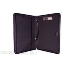Папка деловая Спейс Hannover, кожзам, ручка-петля, черная