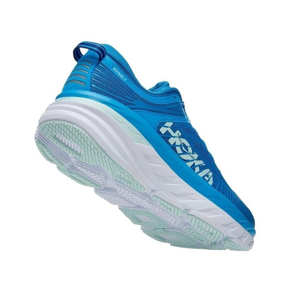 Кроссовки мужские HOKA M BONDI 7 Ibiza Blue / Blue Grass