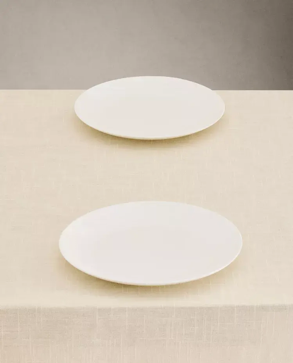 ZARA HOME СКАТЕРТЬ С КОНТРАСТНОЙ ОКАНТОВКОЙ, СИНИЙ