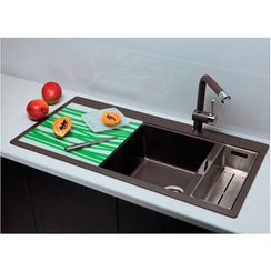 Мойка SCHOCK Horizont 60D Cristadur серебристый камень