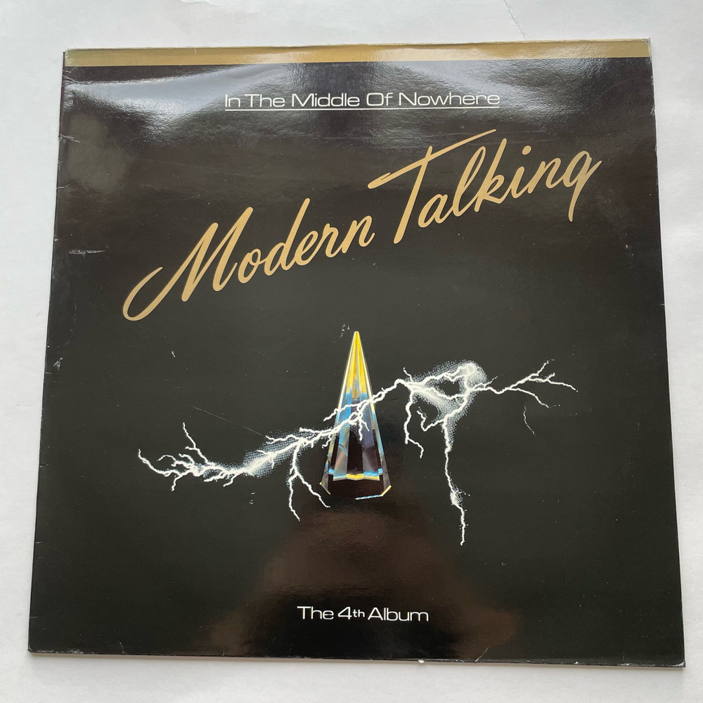 Винтажная виниловая пластинка LP Modern Talking In The Middle Of Nowhere, The 4th Album (Испания 1986) Geronimo's Cadillac