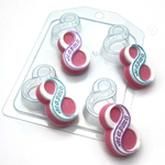 Форма пластиковая для конфет 8 Марта / МИНИ (4 ячейки)
