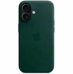 Leather Case MagSafe для iPhone 16-Зеленая