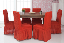 Чехол на стул, цвет Терракот