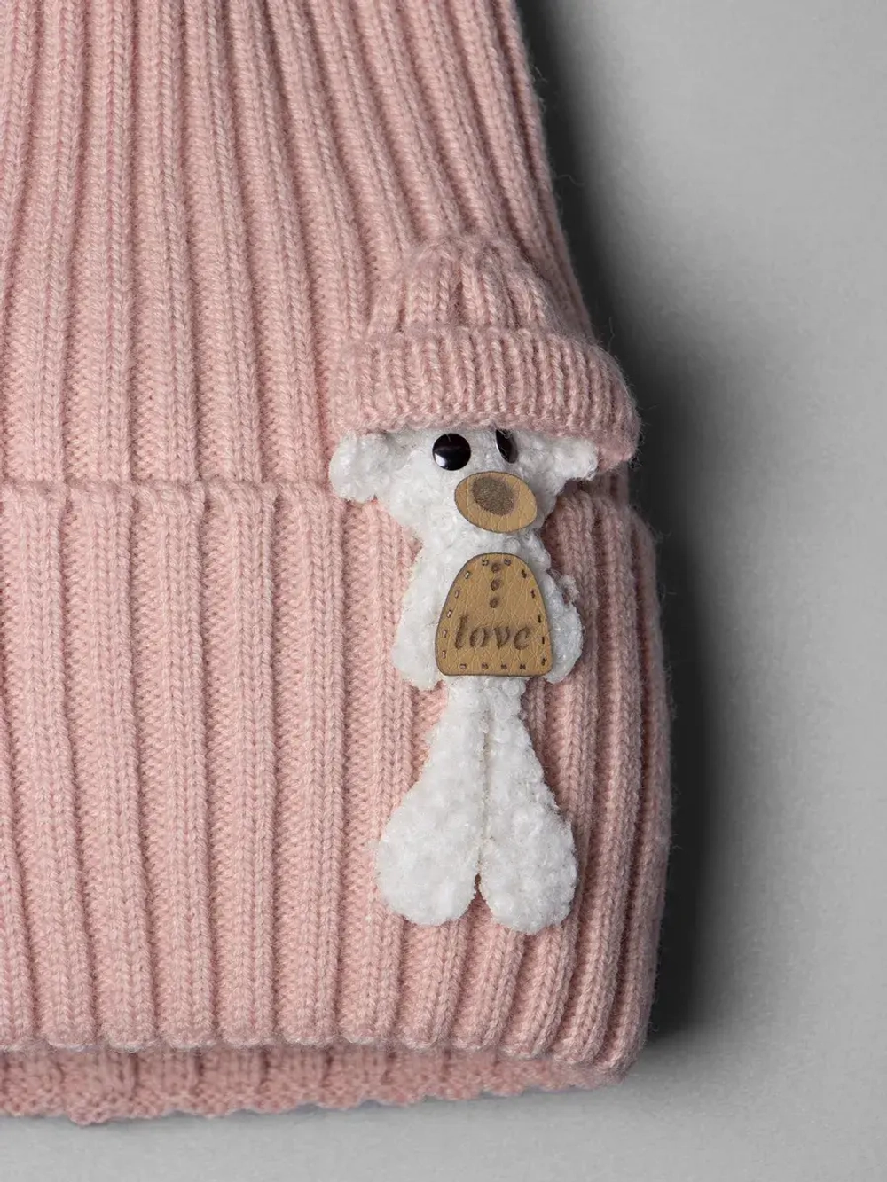 Шапка для девочки на осень бини