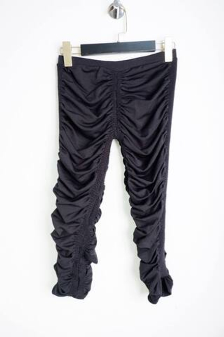 Брюки оригинального кроя, маркировка 6, визуально на 42 размер