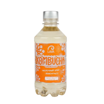 Молочный улун Kombucha LAVA Лемонграсс 330 мл