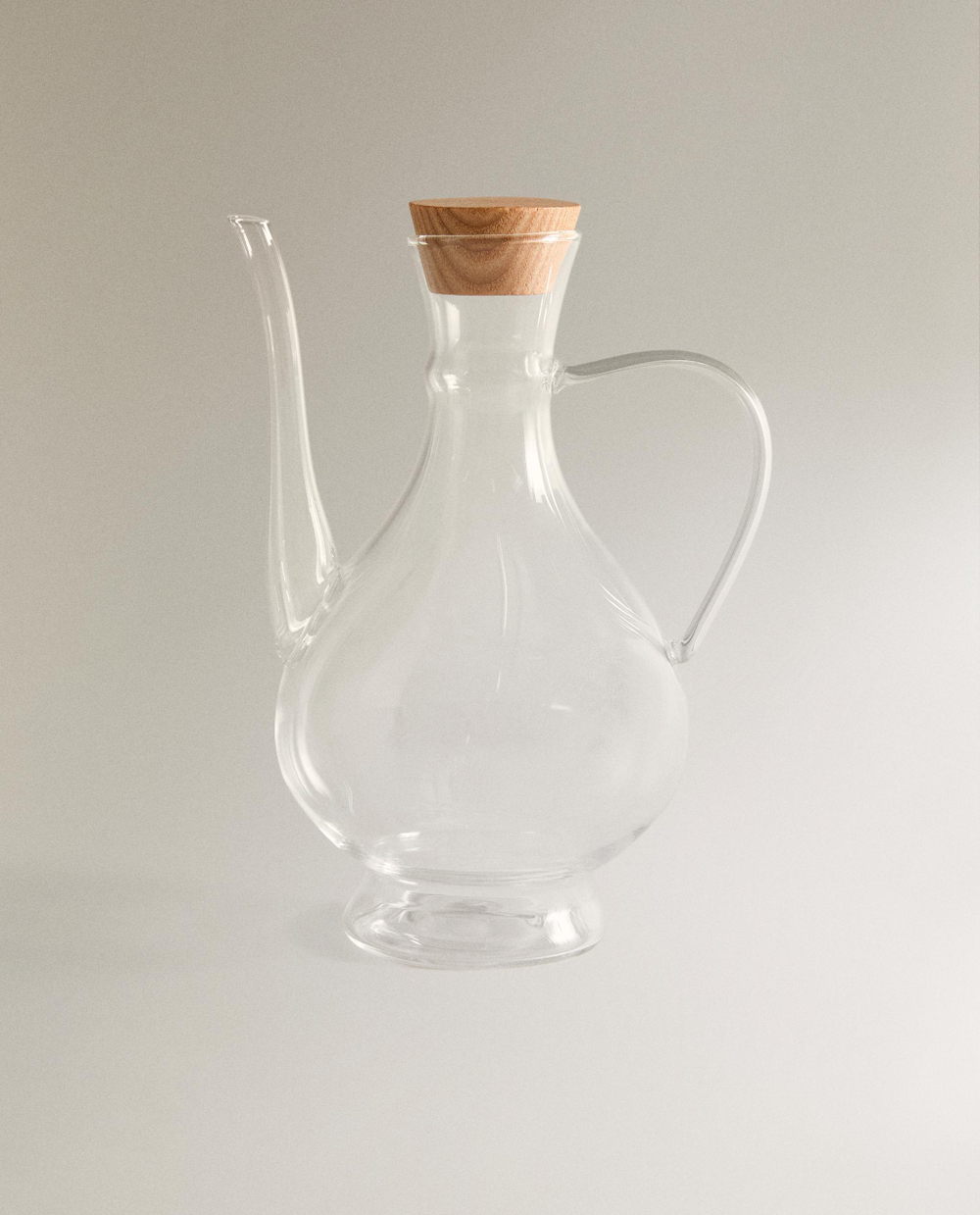 Zara Home ёмкость для масла из боросиликатного стекла, цвет прозрачный, 20 см