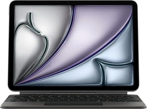 Клавиатура Apple Magic Keyboard для iPad Air 11" Черный | Black (MGYX4LL/A), Русская гравировка