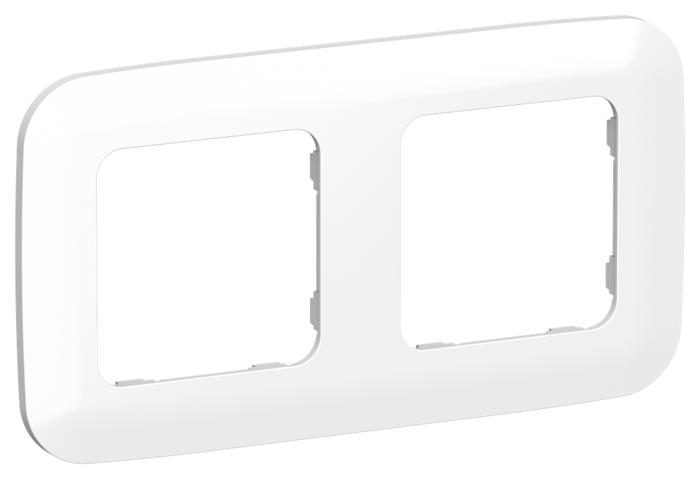 FLITE Рамка 2-местная РУ-2-А-ФлБ белый IEK