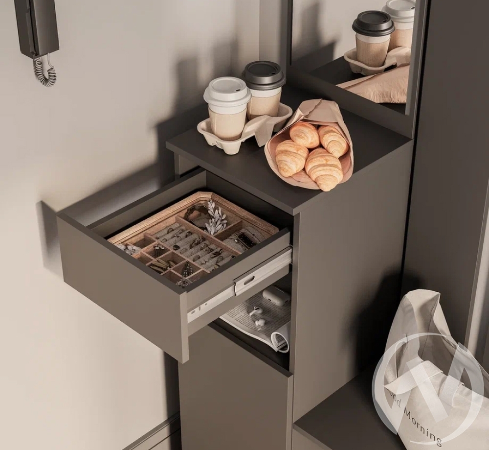 Прихожая Мия ПР-03 (графит)