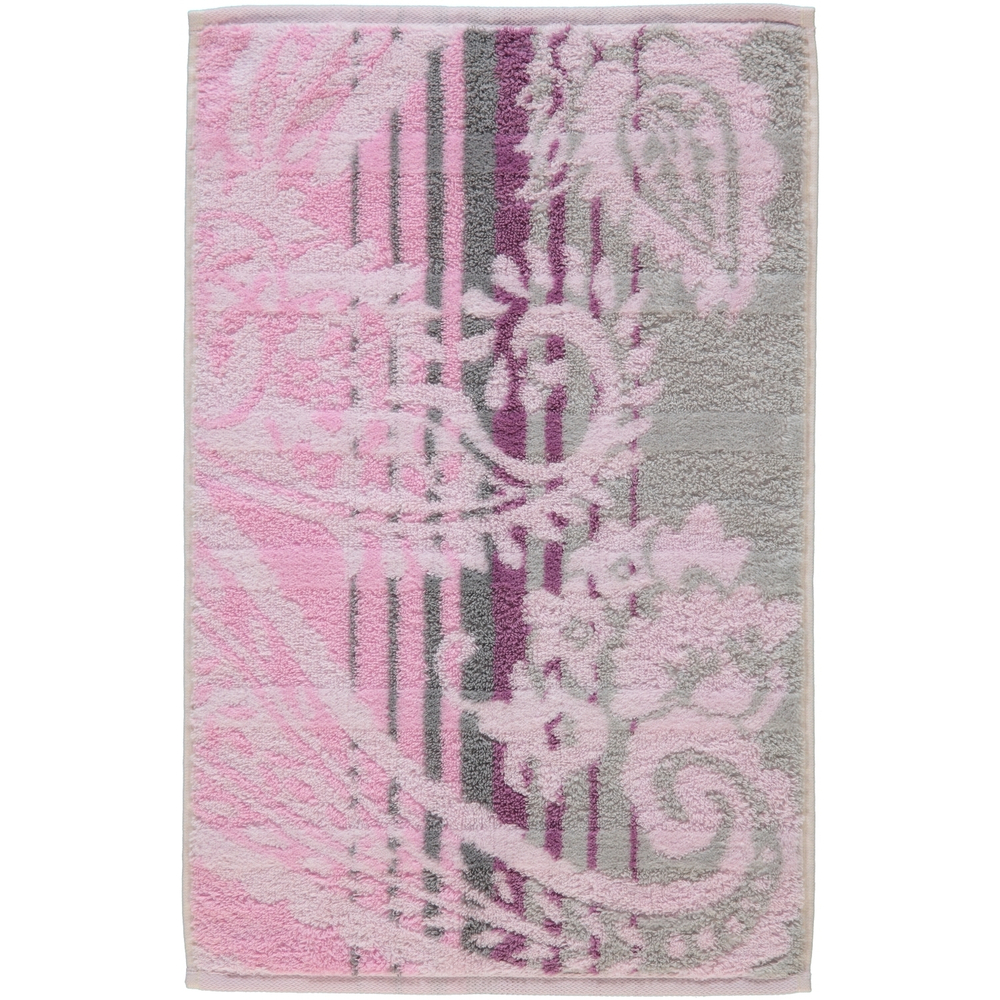 Полотенце 80х150 Cawo Noblesse 1067 Paisley розовое