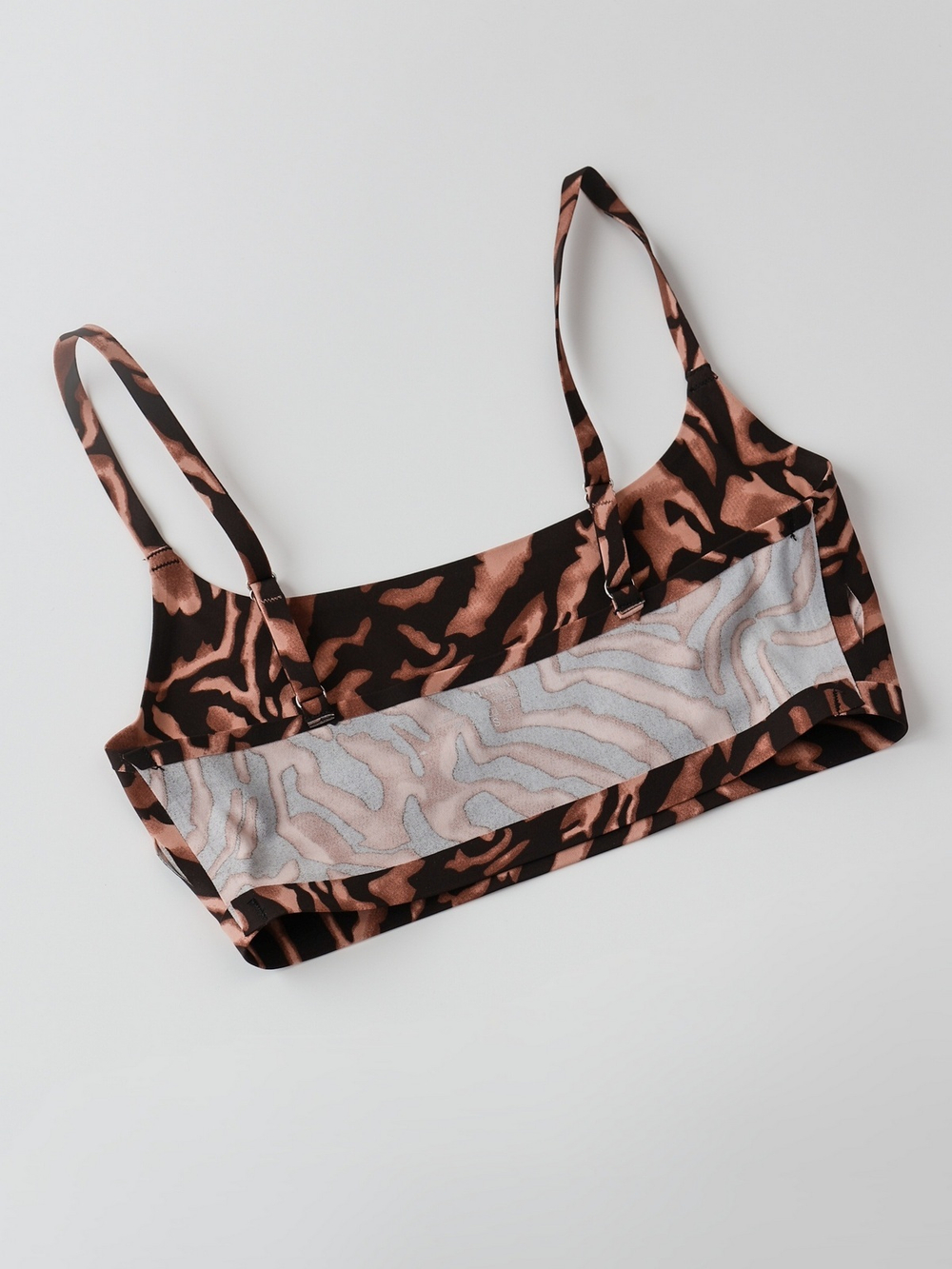 Топ цвет Зебра коричневая (К) размер M