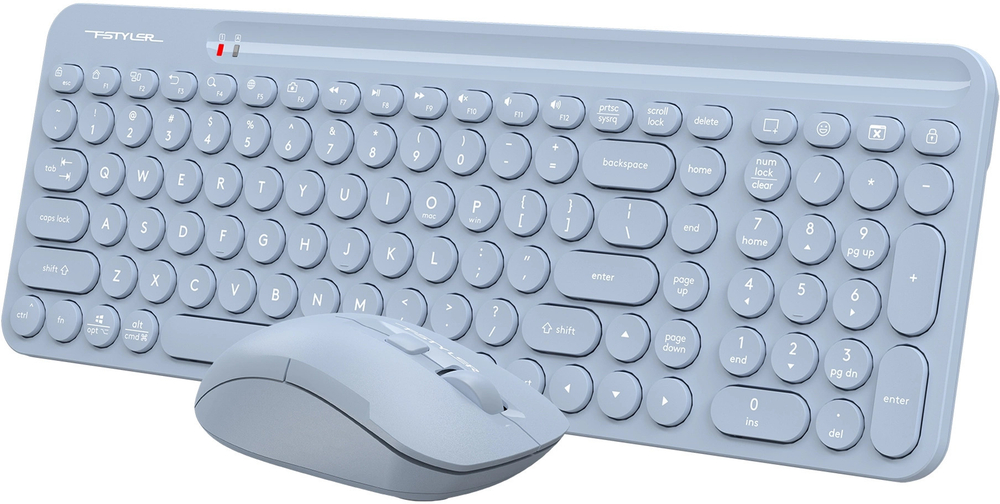 Клавиатура и мышь Wireless A4Tech Fstyler FG3300 Air2