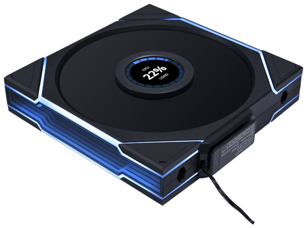 Вентилятор LIAN LI Вентилятор для корпуса Lian Li UNI FAN TL140 LCD Wireless 140mm RGB Black G99.14TLLCD1W1B.00