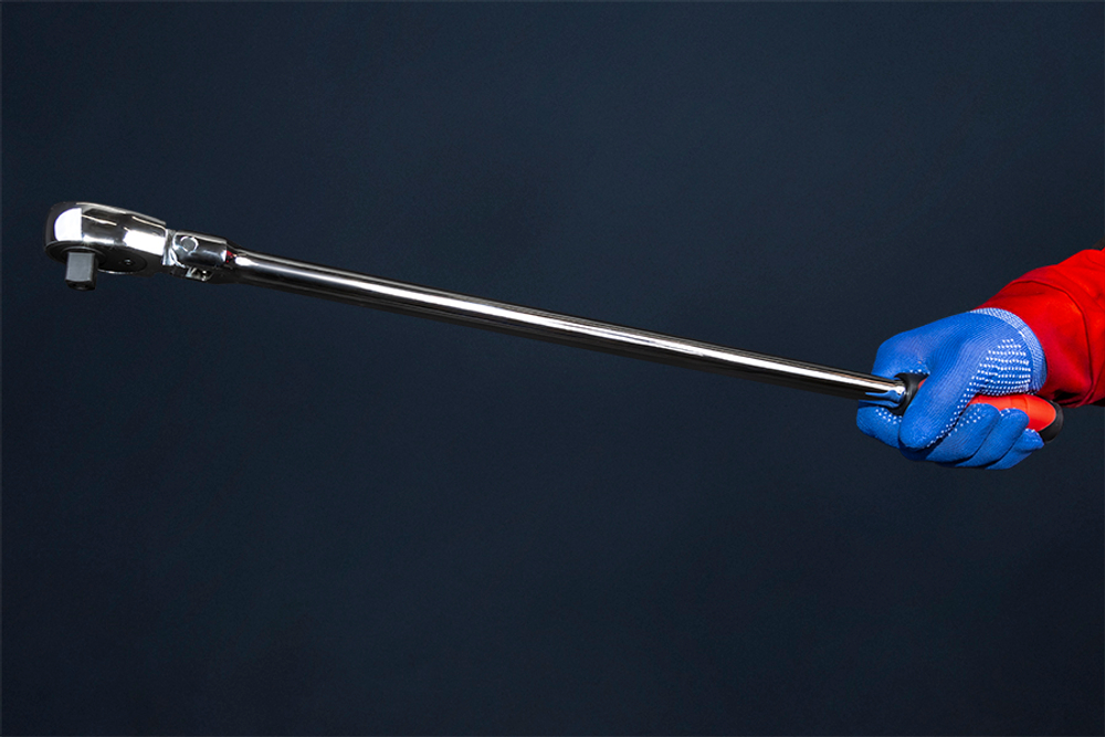 Трещотка удлиненная шарнирная на 1/2" с 72 зубами CS-T.12.60.72LC