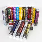 Пневмохлопушка (12/30 см), С Днем Рождения! (вечеринка), Круги тишью, Ассорти, 1 шт.