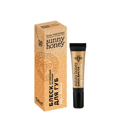 Sunny Honey Оттеночный бальзам для губ "Мёд и ваниль"