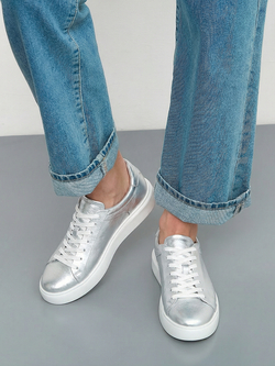 Кеды V202Nсеребро