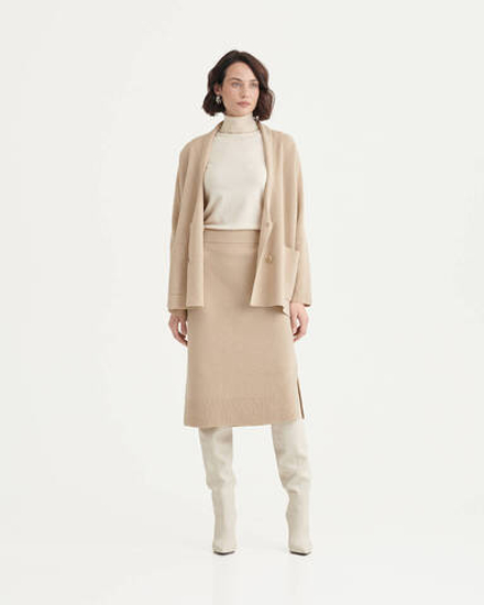 Юбка из шерсти