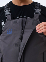 Костюм поплавок "SKIF (Таслан) (-40)", полукомбинезон, Серо-Красный