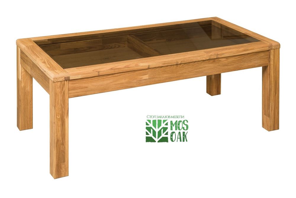 Стол журнальный из массива дуба Parma