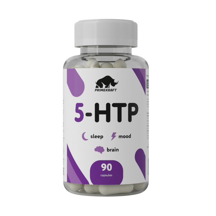 5-Гидрокситриптофан, 5-HTP, Prime Kraft, 90 капсул