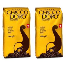 Кофе в зернах Chicco D&#39;Oro Tradition 1 кг, 2 шт