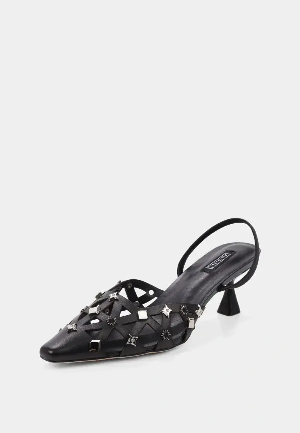 5106-320-351D black-25L Женские туфли летние открытые