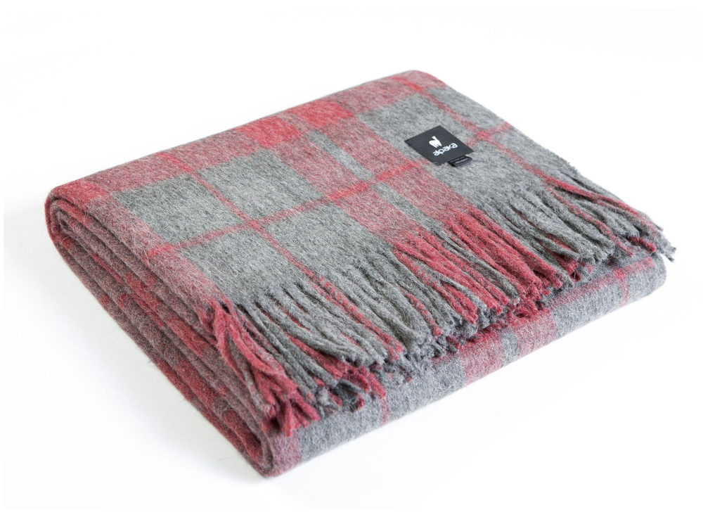 Плед шерстяной 150х200 Alpaka Alp Scot Ch