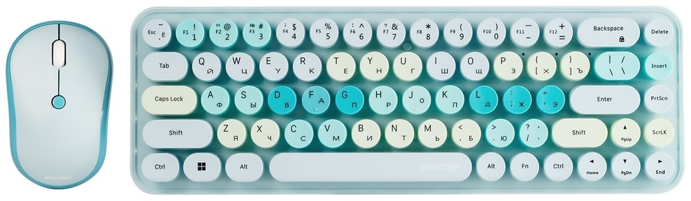 Клавиатура Smartbuy SBC-676390AG-T голубой