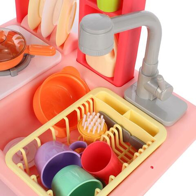 Игровой модуль "Мойка", подача воды, в комплекте 26 предм. коробка Y23671007