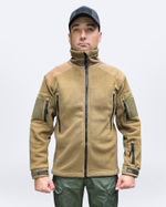 Флисовая кофта 7.26 без капюшона, Песок