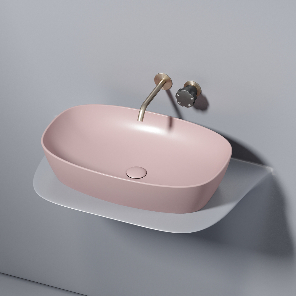 Раковина Ceramica Nova Element 60 см CN6049MP розовая