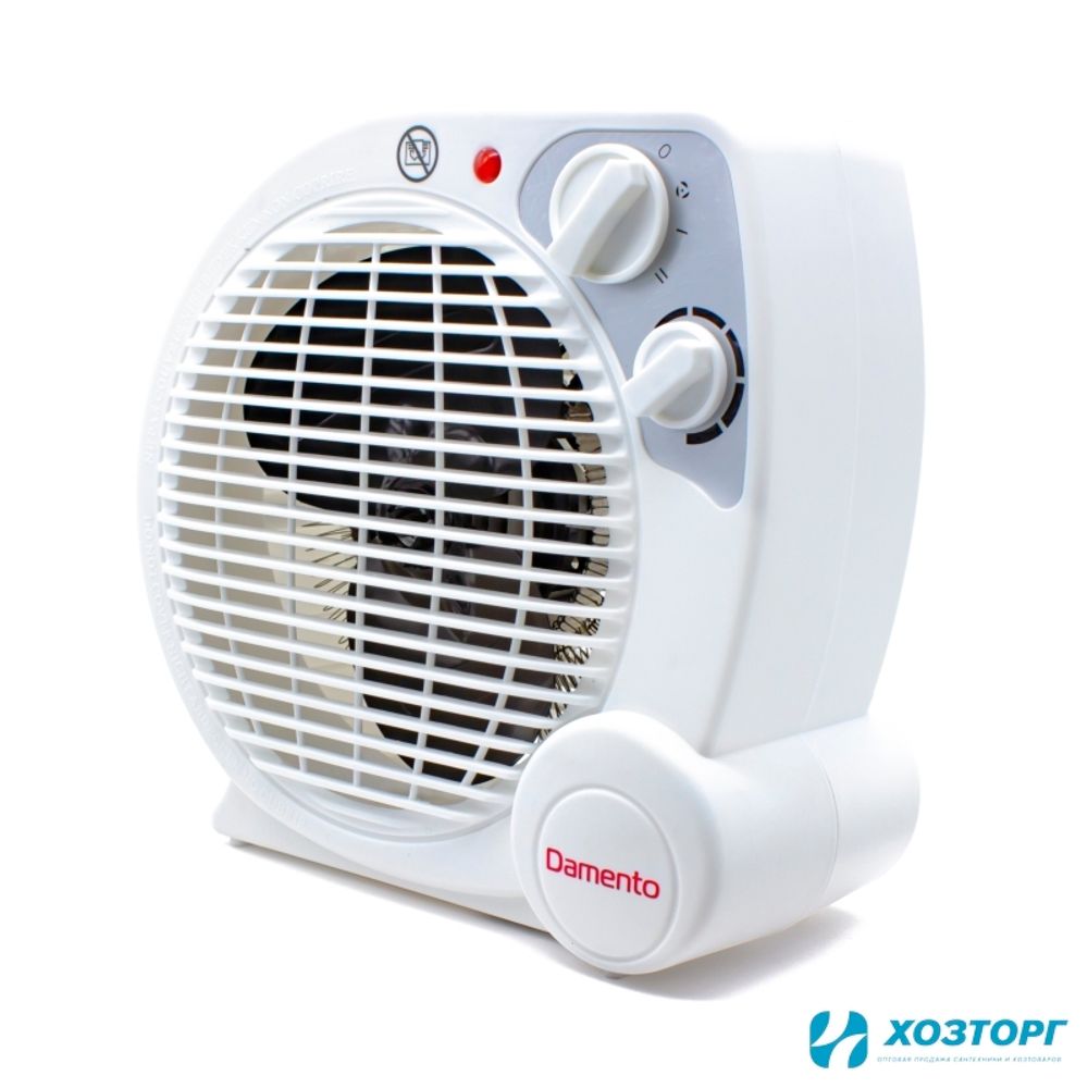 Тепловентилятор DAMENTO TE-03  2,0 кВт 3 реж, спираль