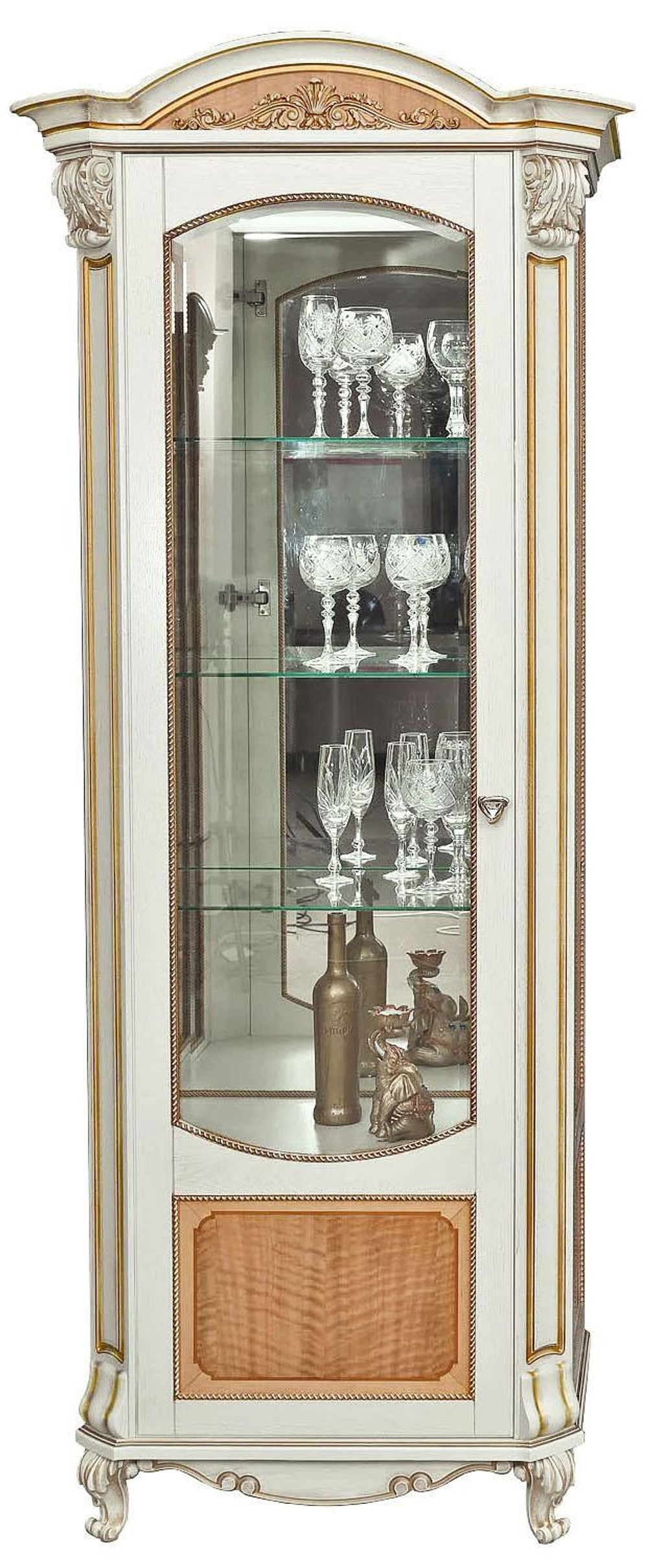 Шкаф-витрина «Альба» П4.485.0.08-01 (П485.08-01)