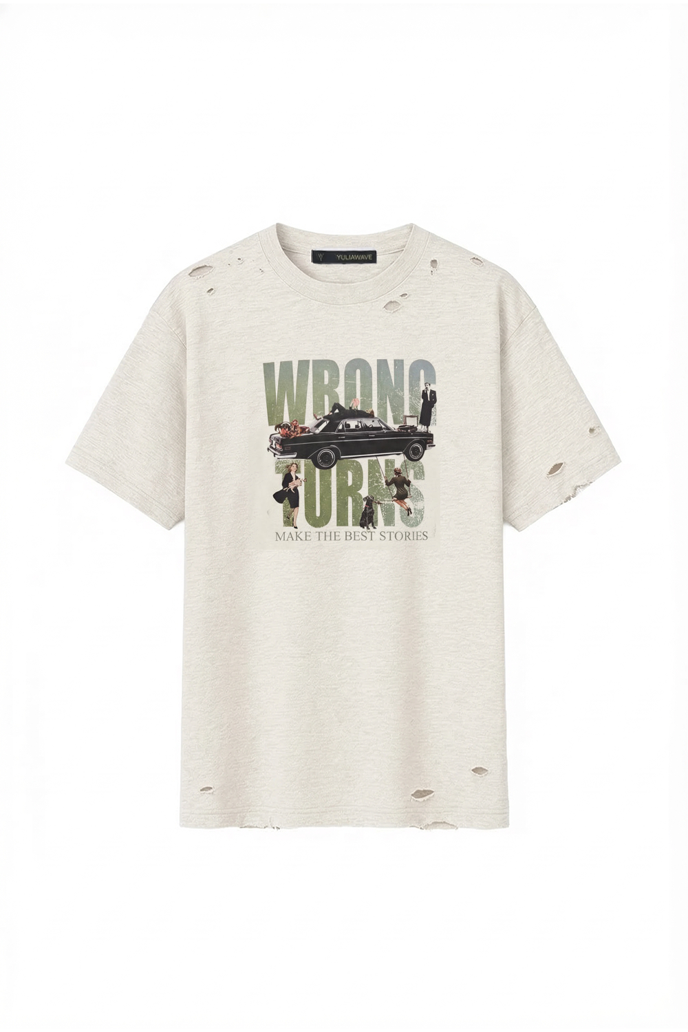 Футболка с принтом Wrong turns