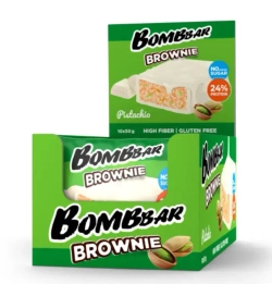 Печенье глазированное "Протеиновый брауни" 50 гр (Bombbar)