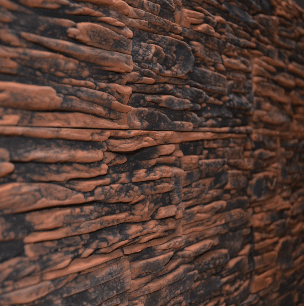 Petra «Сахара» 04П4 370x85x15 - Искусственный декоративный камень/плитка