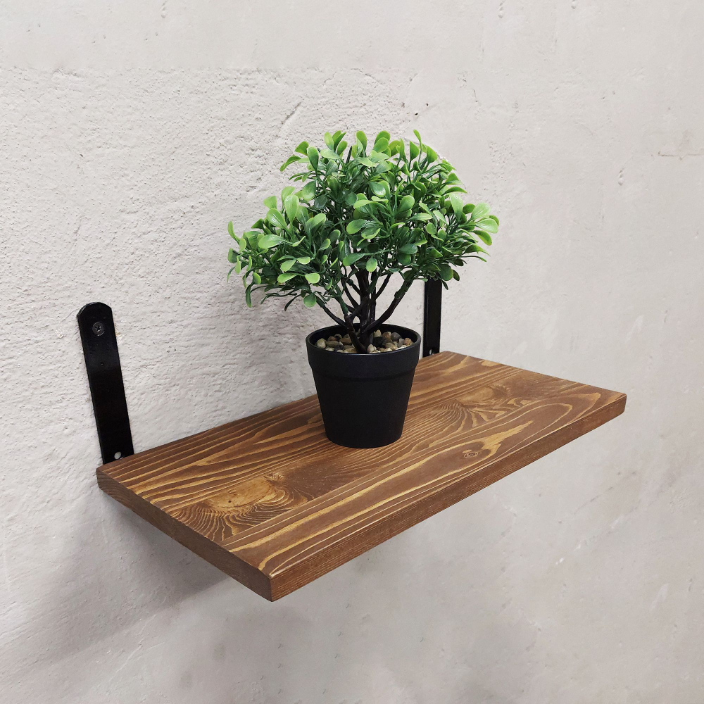 Полка лофт настенная для книг, для ванной, для кухни, в прихожую и гостинную