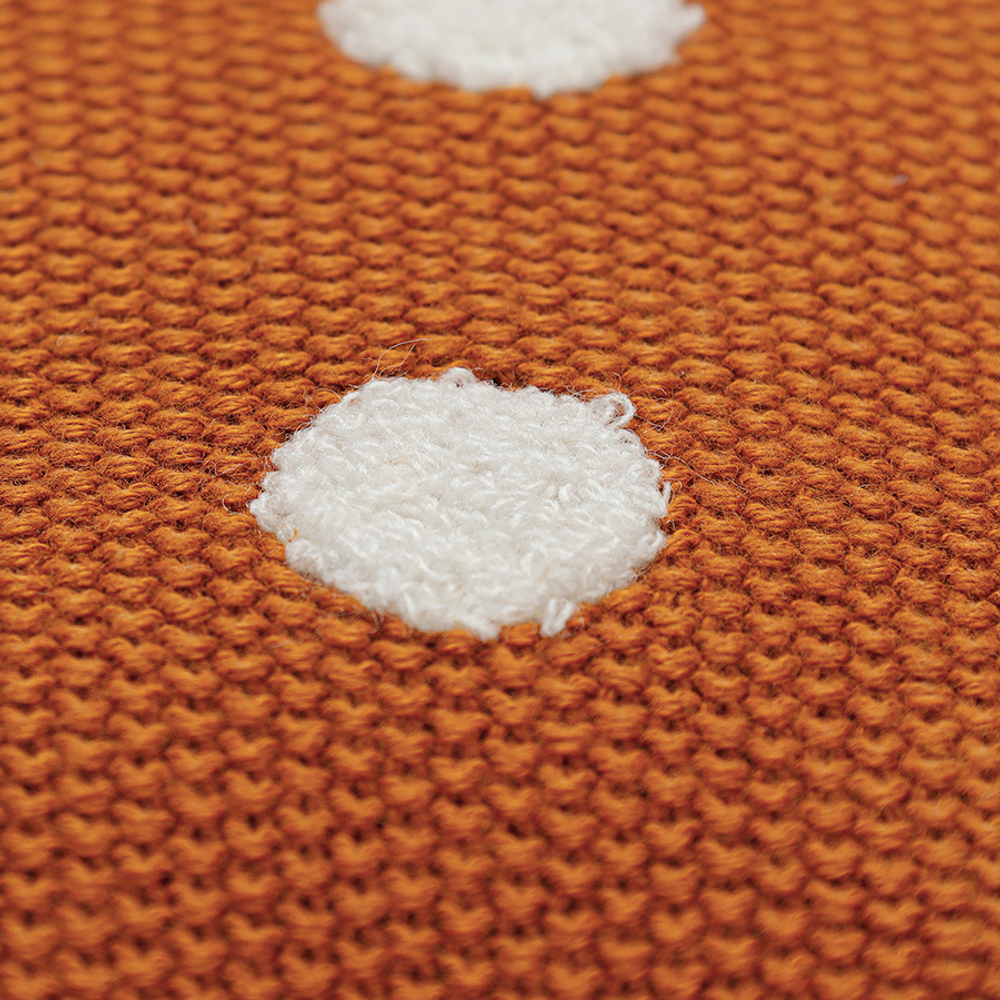 Подушка вязаная classy gingerbread из коллекции new year essential, 40х50 см