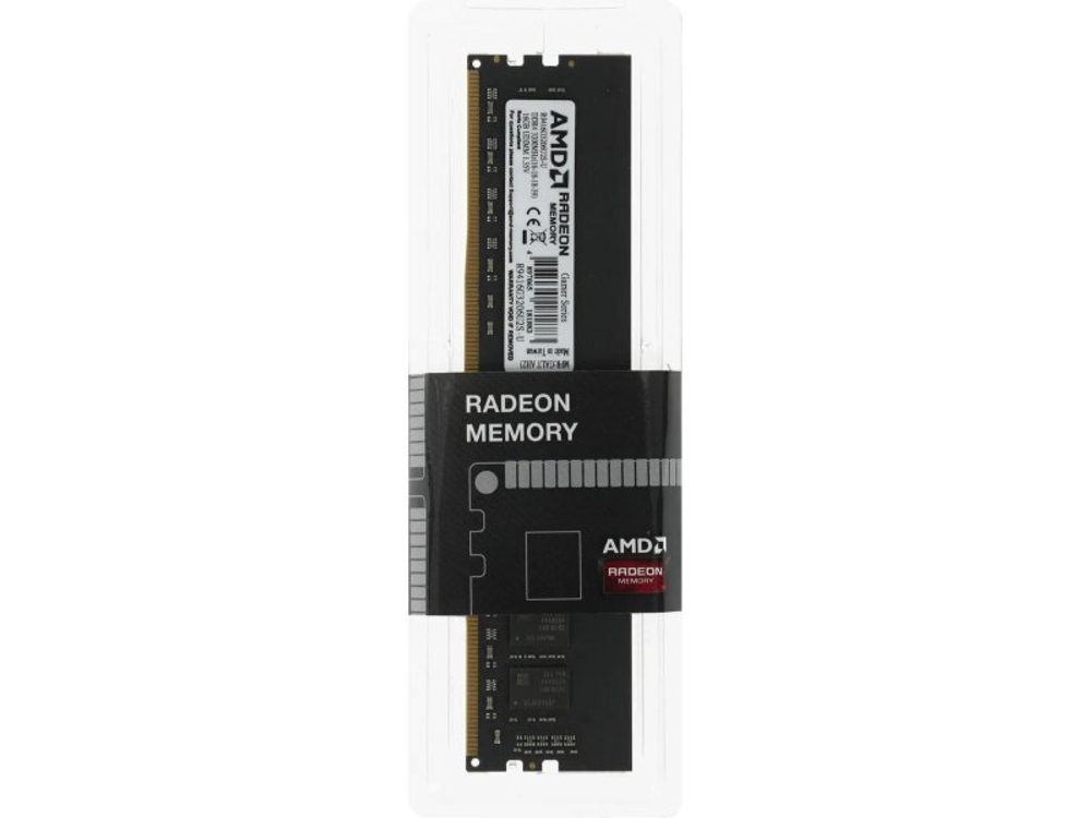 Оперативная память AMD Radeon R9 Gamer R9416G3206U2S-U, DDR4 1х 16ГБ 3200 МГц, DIMM, RTL