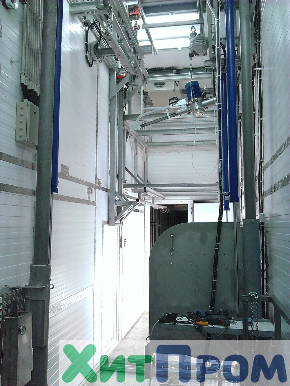 Линия убоя КРС до 40 голов/смена с холодильной камерой. г. Пермь